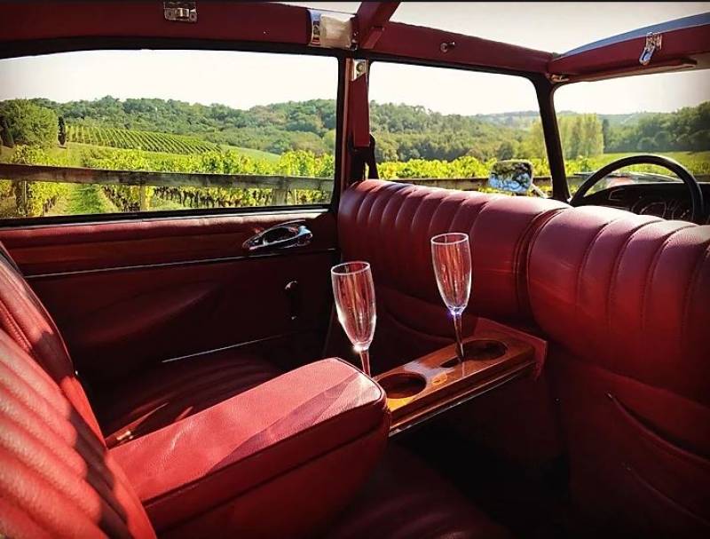 Not your average car tour! French luxury and elegance!