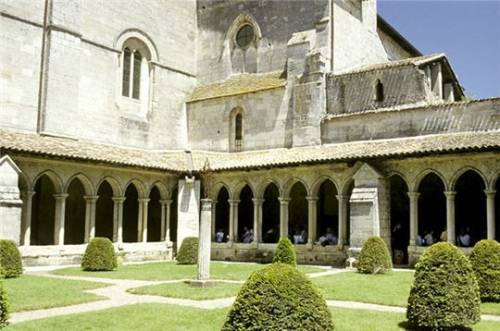 The Cordeliers Cloister in Saint-Emilion