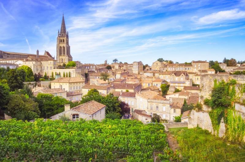 The medieval village of St. Emilion