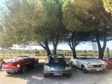 French Classic Convertible cars for rental Arcachon