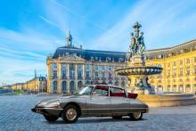 Luxury tours aboard our Citroen DS Limousine Convertible