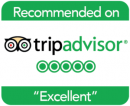 TripAdvisor excellent reviews